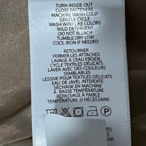 Lauren Ralph Lauren Women Crest-Patch Diamond Quilted Mock Neck Vest Beige L NWO - Picture 10 of 12